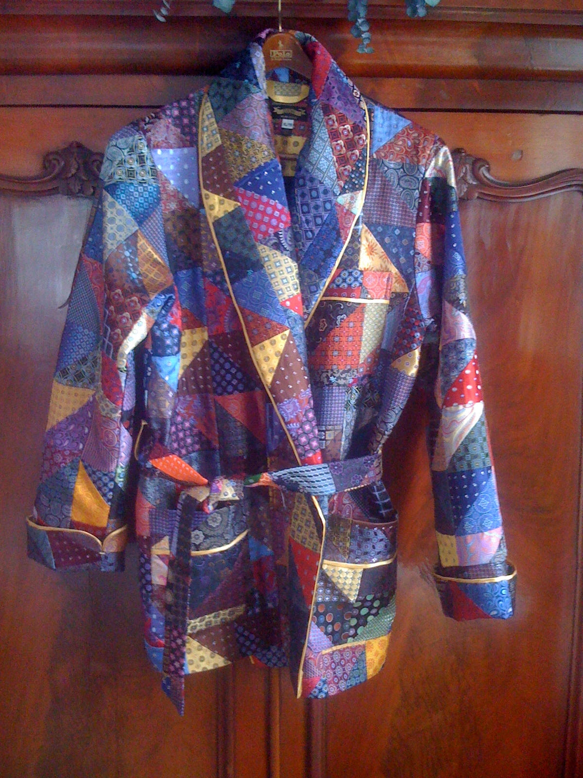 Smoking jacket big and on sale tall